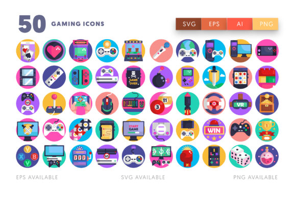 50 Gaming Icons: A Designer's Review of Modern Graphics