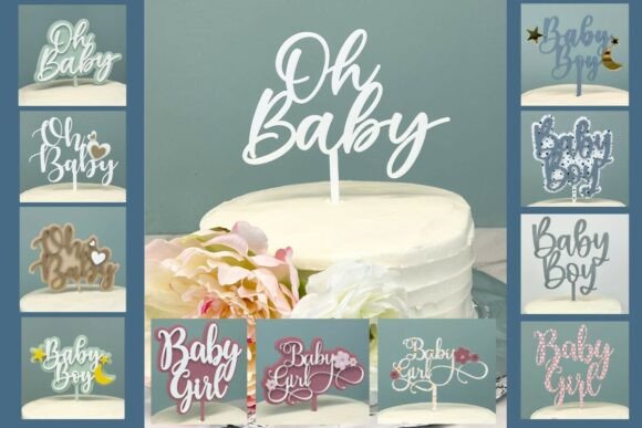 Baby Cake Topper Bundle Review