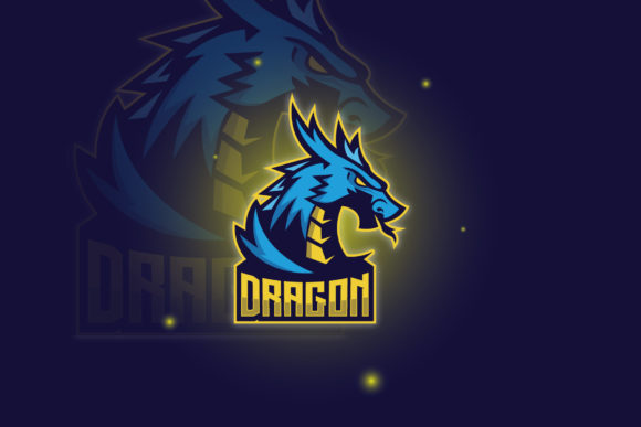 Detailed Review of Dragon Logo E-Sport Gaming Graphics