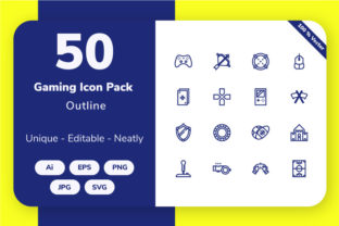 Gaming - Outline Graphics and Icons Review