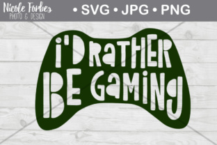 Rather Be Gaming Graphics for Crafts and Creative Sellers