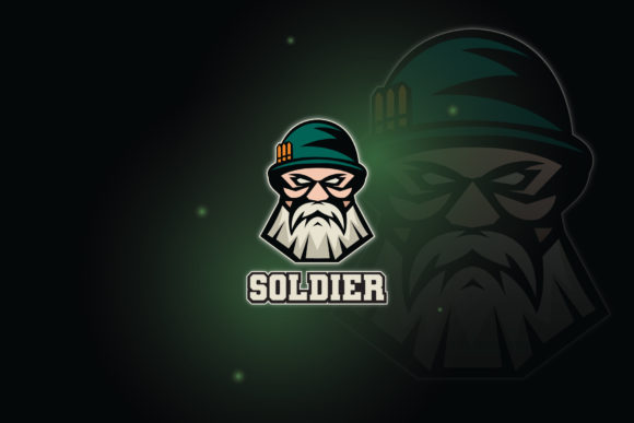 Soldier Logo E-Sport Gaming Graphics and Logos Review