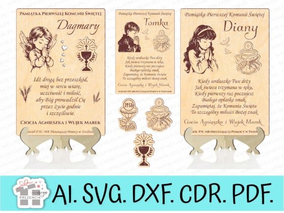 Souvenir for the First Holy Communion Graphics & Patterns Review