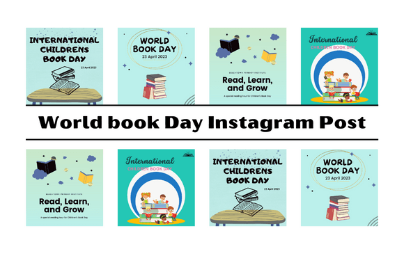World Book Day Instagram Templates: Graphics & Freebies Review